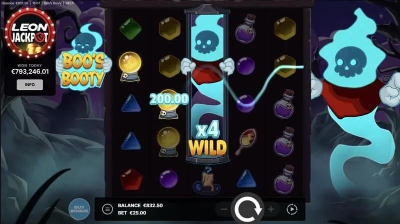 Boo's Booty – fantazma-Wild me shumëzues numerik në rrotulla
